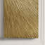 Or doré, ensemble d'art mural sur toile texturée
