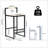 2PCS Faux Leather Barstools