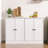 Sideboard Buffet Cabinet With Storage, 47" W Kitchen Storage Cabinet With 4 Doors, Modern Farmhouse Coffee Bar Station  Kitchen Table For Living Room Dining Room,-2137592831