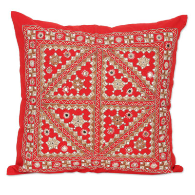 Housse et insert de coussin carré 100% coton 