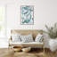 Reproduction d'art sur toile encadrée "Rhythmic mouvements" par Emma Peal-506120250