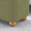 Banc de rangement avec repose-pieds Flannelette