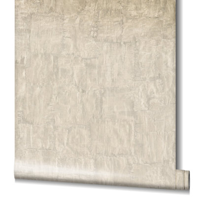 Earth Collection Textured Bark Sheen Wallpaper Roll