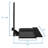 Mount-It Height Adjustable Monitor & Keyboard Tray Wall Mount | 25 in. Wide Platform with Mouse Pad
