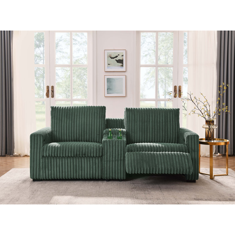 Causeuse Rycusal, Vert foncé
