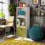 Unité de rangement à 3 cubes avec 3 tablettes, conception empilable avec ensemble de fixation murale pour l'organisation et la présentation du bureau à domicile-1002071346