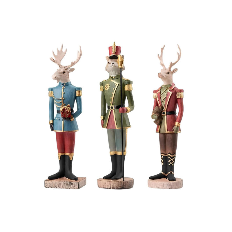 Ensemble d'objets décoratifs élégants (3 pièces), 4,0 x 4,0 x 14,2 pouces | 100% polyester, finition texturée douce | Parfait pour la décoration intérieure, le salon et les centres de table élégants
