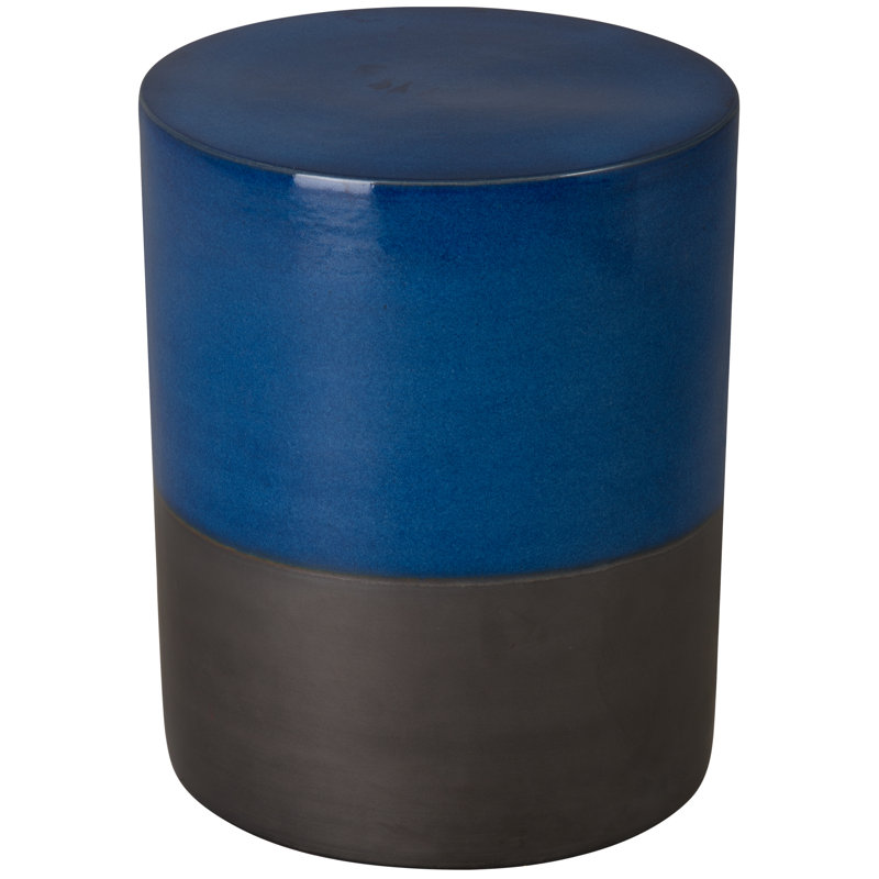 Tabouret d'appoint Moyrin, Bleu