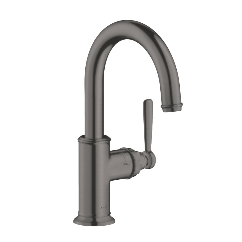 Montreux Pull Down Touchless Single Handle Kitchen Faucet, Brushed Black Chrome