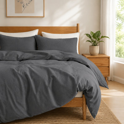 Boseman Linen Duvet Cover Set