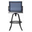 Tabouret de bar pivotant en aluminium 30 po-119534716