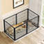 Grand parc pour chien avec cage