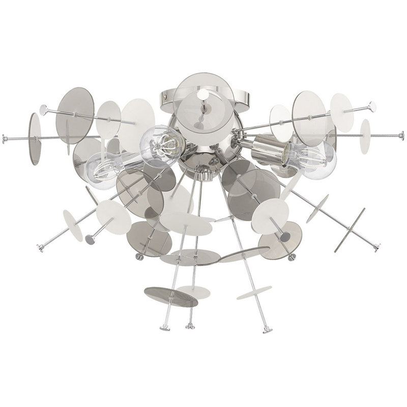 Plafonnier, Chrome poli