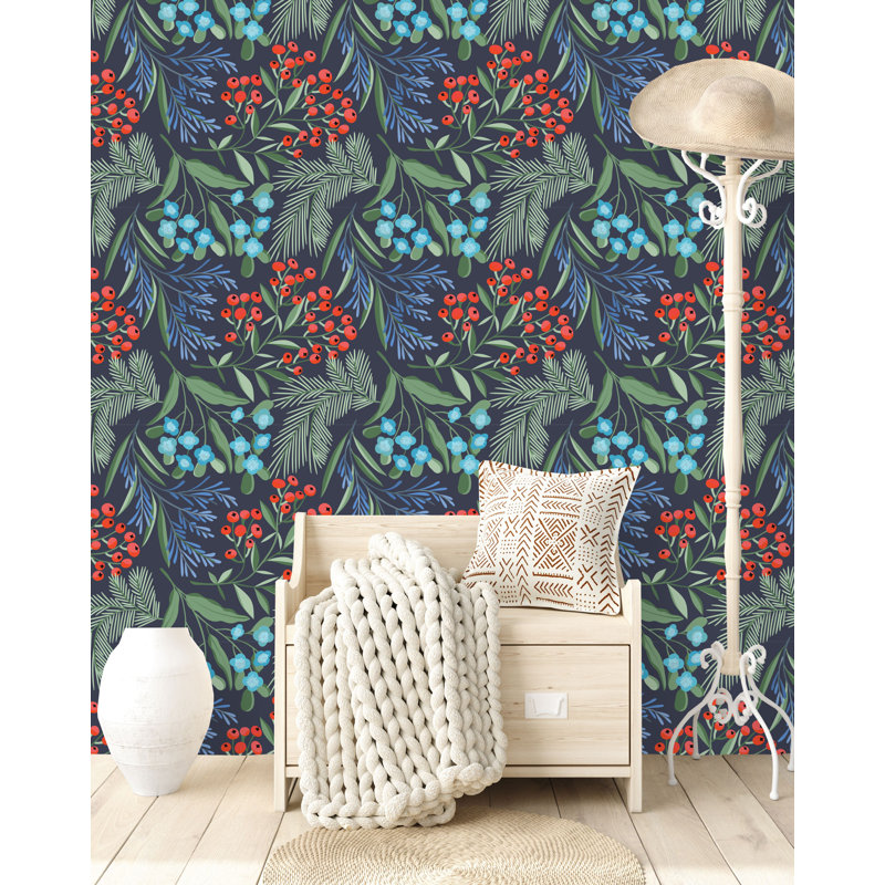 Panneau de papier peint, L 18,75 po x L 25 po, Vinyle