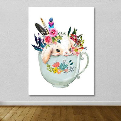 Peinture décorative sur toile