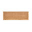 Ensemble de deux tablettes en rotin