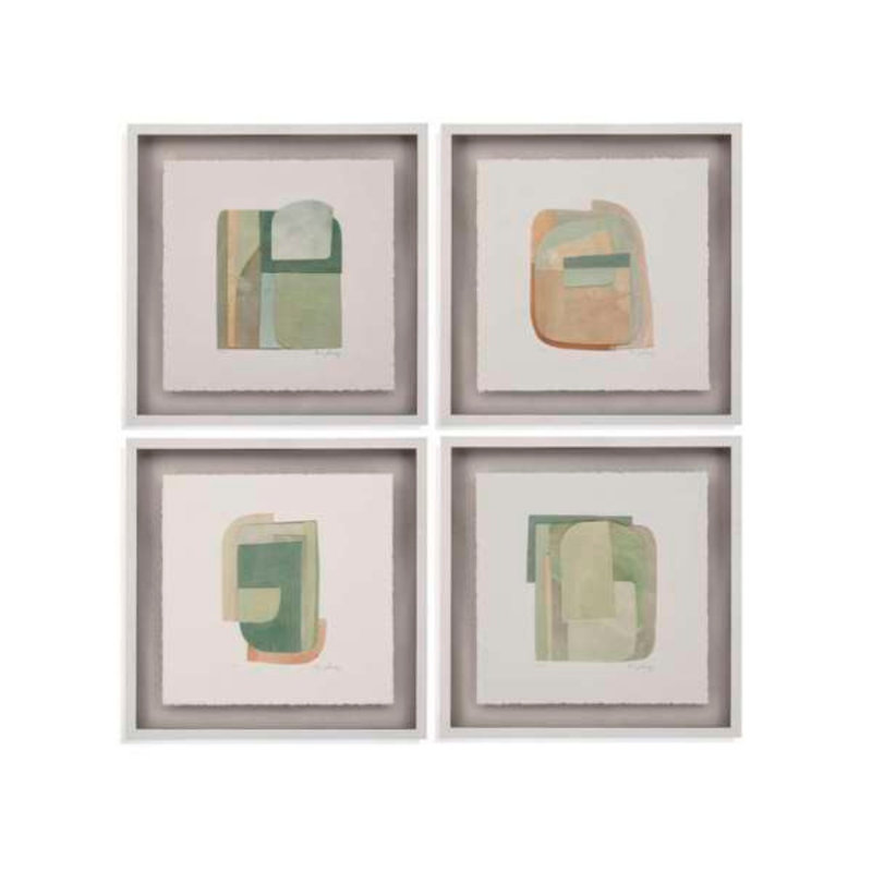 «Color Structure II», reproduction encadrée