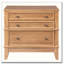 Table d'appoint 3 tiroirs Hazel