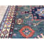 Tapis de zone en laine 4 pi x 6 po à la main one-of-kind noué la Bechtold