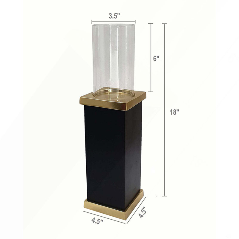 Ouragan sur pied 4,5 x 4,5 x 18 po