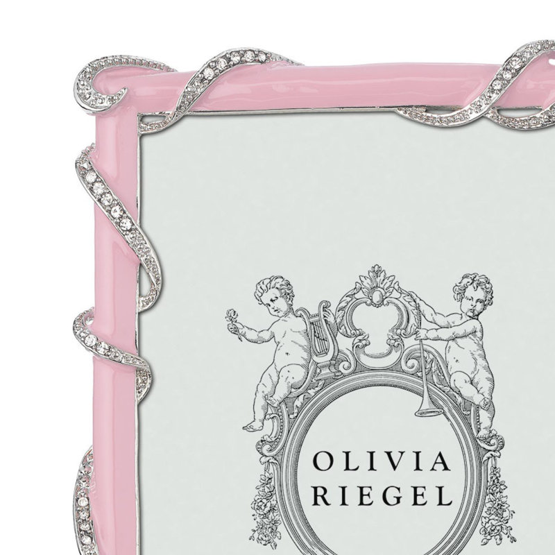 Baby Harlow Metal Picture Frame, 5" X 7", Pink