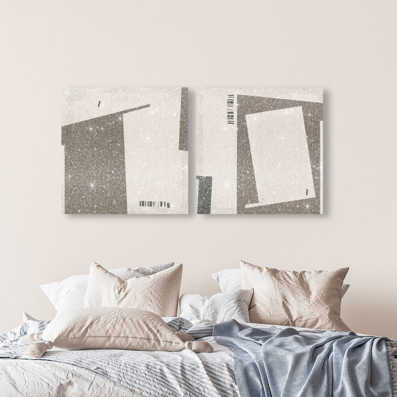 Structural Set Set by Oliver Gal, 30"H x 30"W, Gallery Wrapped