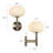 Jonny Ulah Dimmable Armed Wall Sconce-2000249358