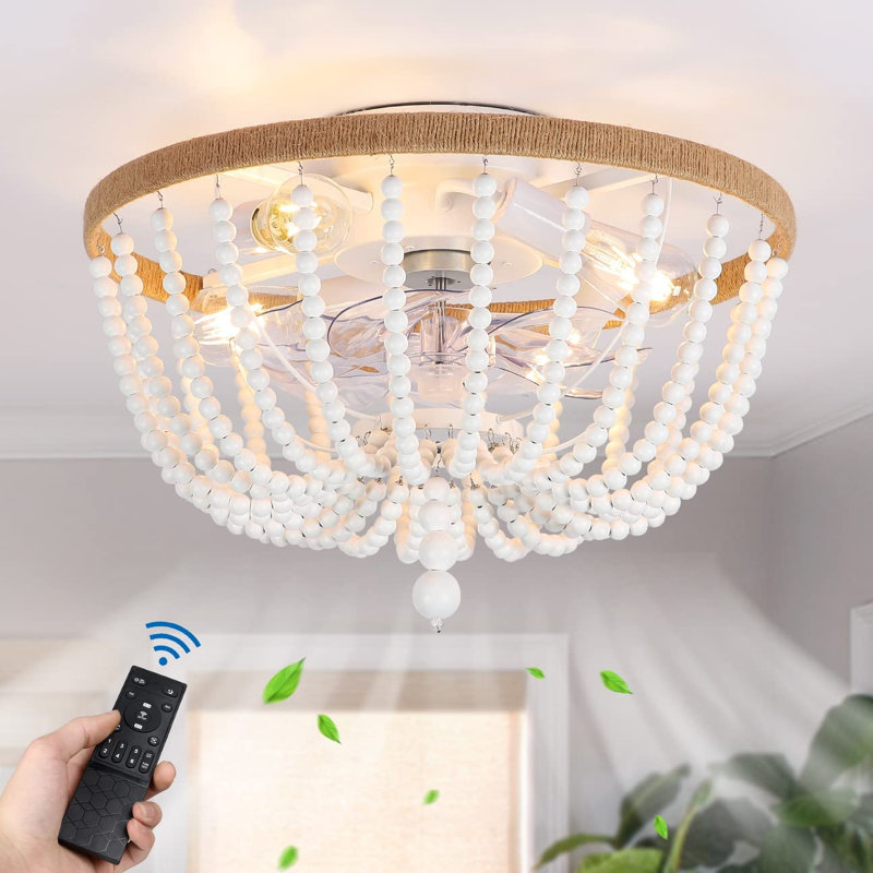 Ventilateur de plafond 5 lumières