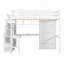 Lit mezzanine double avec bureau, garde-robe et escalier-1911145779