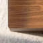 Ensemble de 2 tables basses gigognes en noyer