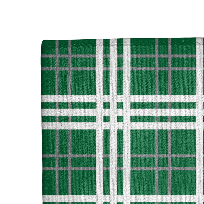 Plaid Indoor Rug, Rectangle 5' x 7'