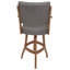 Tabouret de bar pivotant en bois Miriam-63544599-63544603