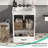 24'' Single Bathroom Vanity With Ceramic Top