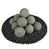 Charcoal Gray Speckled