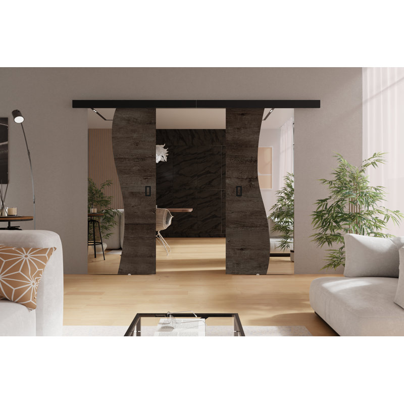 Benius 2 Door, Dark Ash, 172cm x 205cm