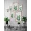 Cactus épineux par Marmont Hill - peinture encadrée-1577873023