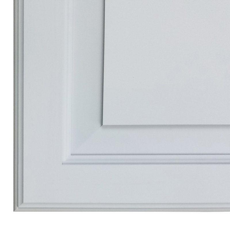 Armoire à pharmacie surélevée sans cadre à 3 portes avec tablettes réglables Ciara, Apprêté