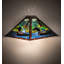 Loon 2 - Applique murale encastrée bleu clair et vert