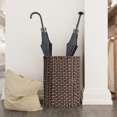 Wicker Freestanding Umbrella Stand