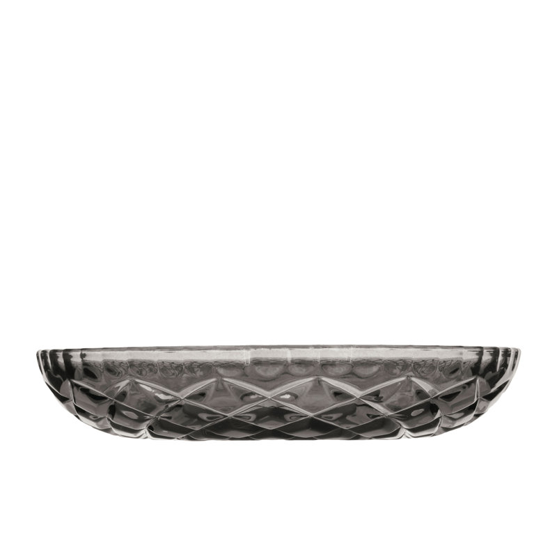 Tollette 16cm Glass, in Grey