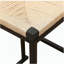 Ensemble 2 pièces avec dossier - chaise de restaurant à hauteur de comptoir tissée avec corde, cuisine, maison (corde de dossier)-1025671197