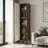 6.6 Ft. Tall Patterned Bathroom Cabinet-110432434