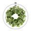 Seafoam Green Hydrangea with Budding Flower Wreath