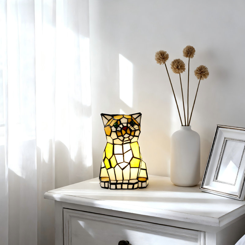 Lampe de table Tiffany Style Kitty