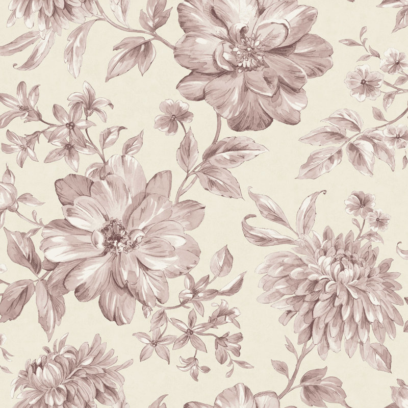 Arcilia 10.5m x 52cm Wallpaper Roll, Pink