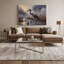 Art mural sur toile noir