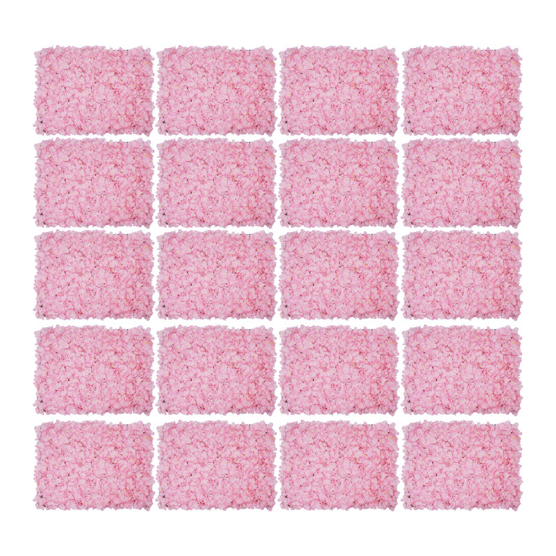 Hydrangea Wall Panel Arrangement，Wedding Flower Panel 