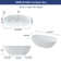 55.12" L X 29.1" W X 22.05" H Matte White Freestanding Solid Surface  Bathtub SWBT45-5529