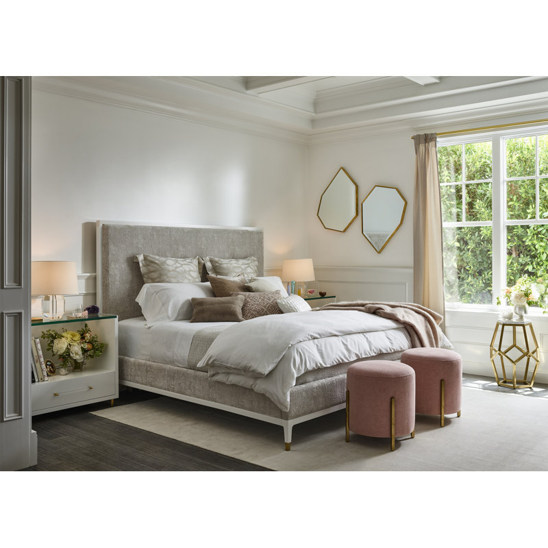 Love Joy Bliss Flat Metal Beveled Wall Mirror