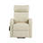 Ricardo Beige Synthetic Leather Power Motion Recliner W/Lift-1911791666